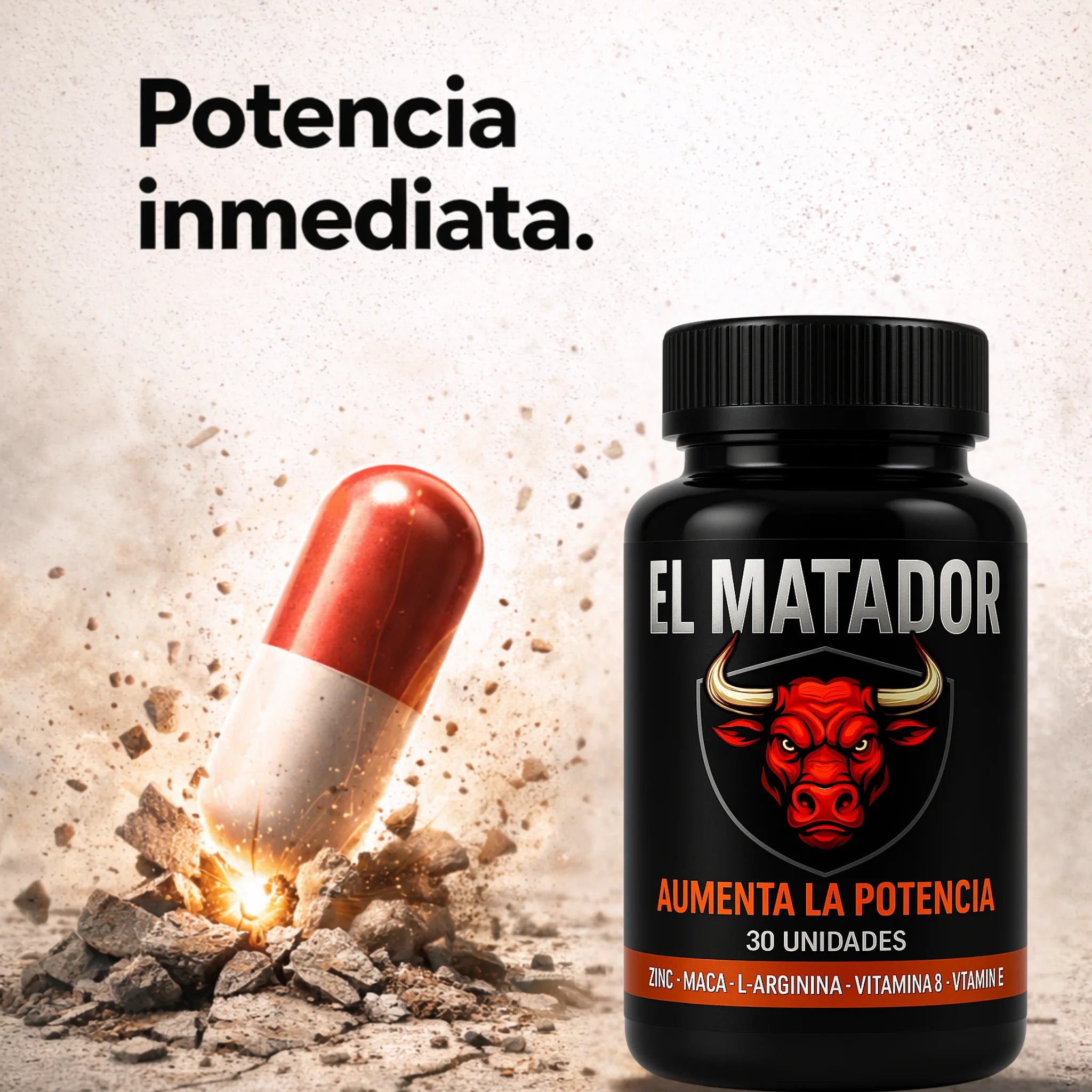 EL MATADOR | Suplemento dietario para hombres