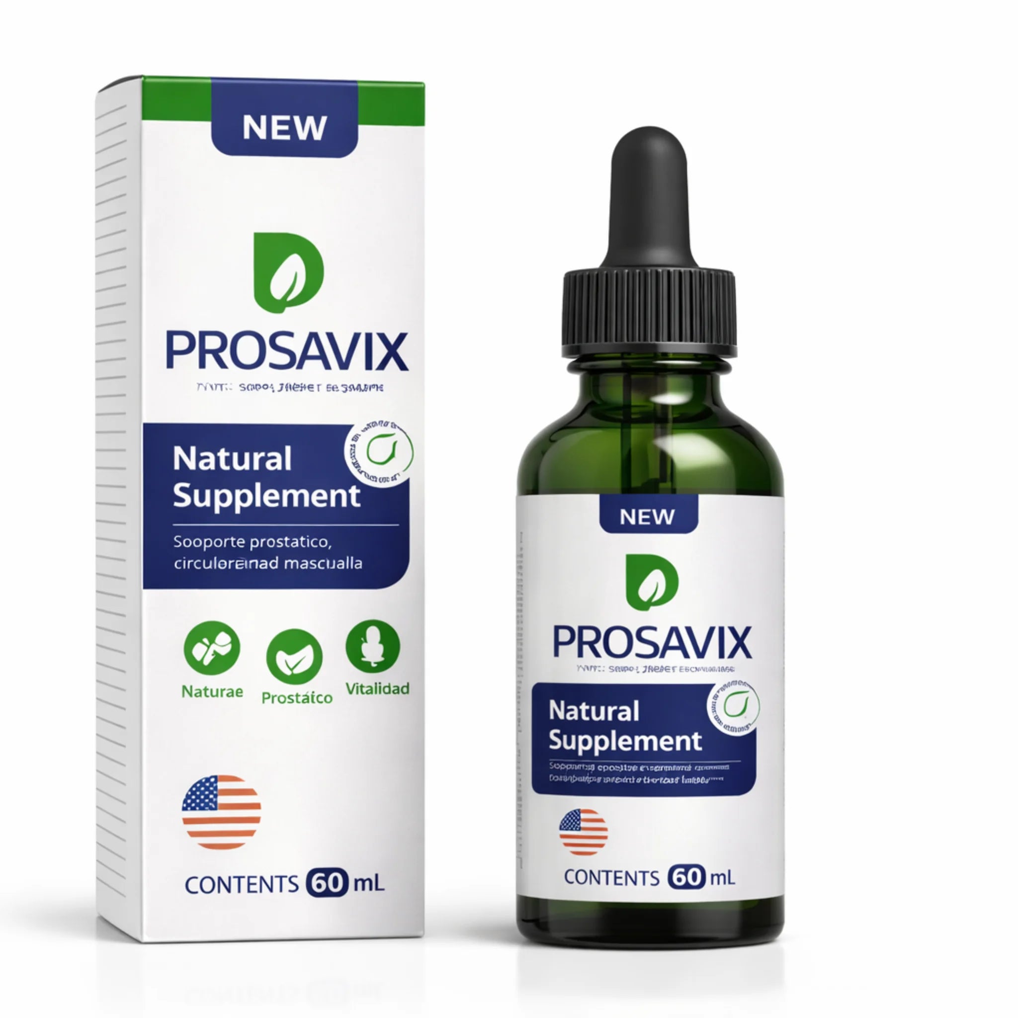 PROSAVIX | Suplemento dietario hombres soporte prostático, circulación y vitalidad masculina