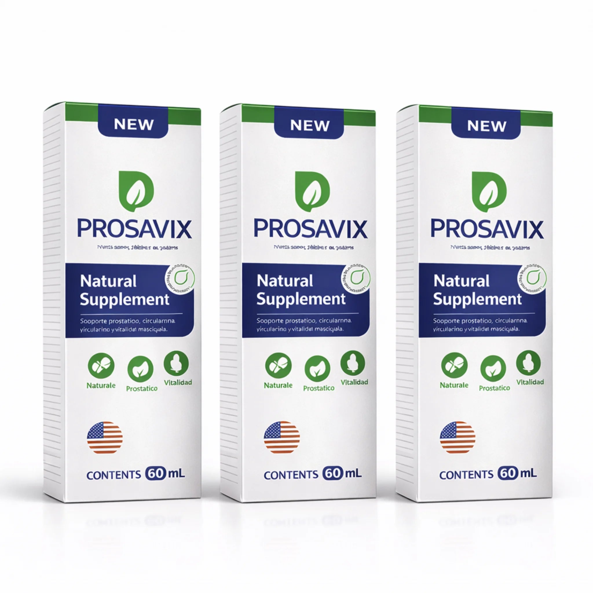 PROSAVIX | Suplemento dietario hombres soporte prostático, circulación y vitalidad masculina