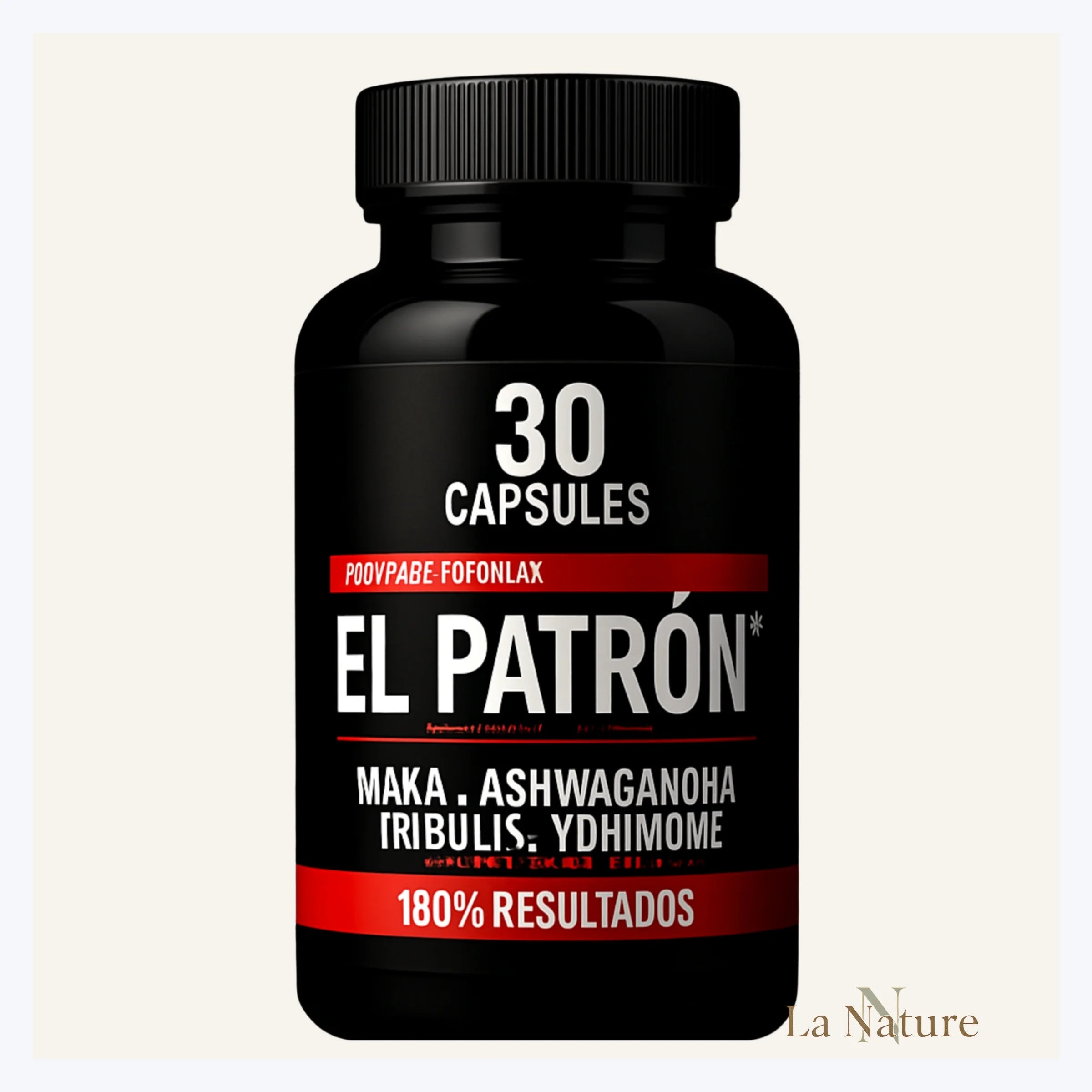 El Patrón LaNature X1 suplemento dietario para hombres adultos con 30 cápsulas y compra discreta en Colombia